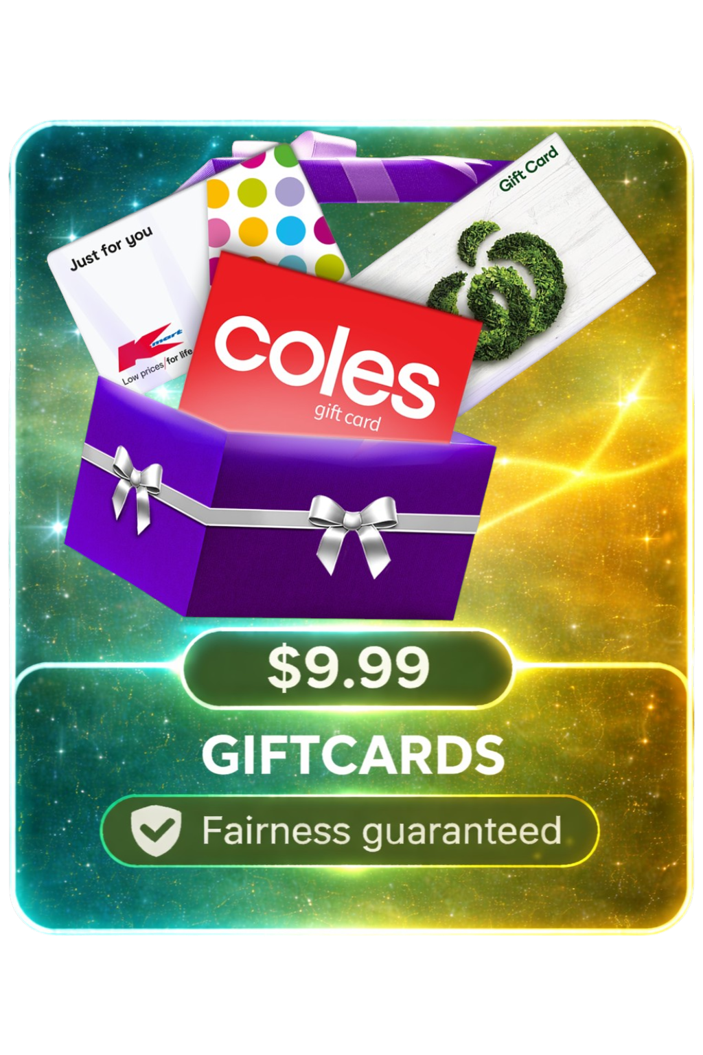 Gift Cards Mystery Box