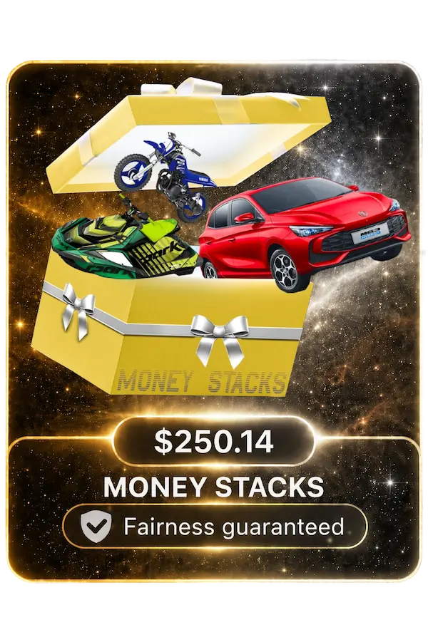 Money Stacks Mystery Box