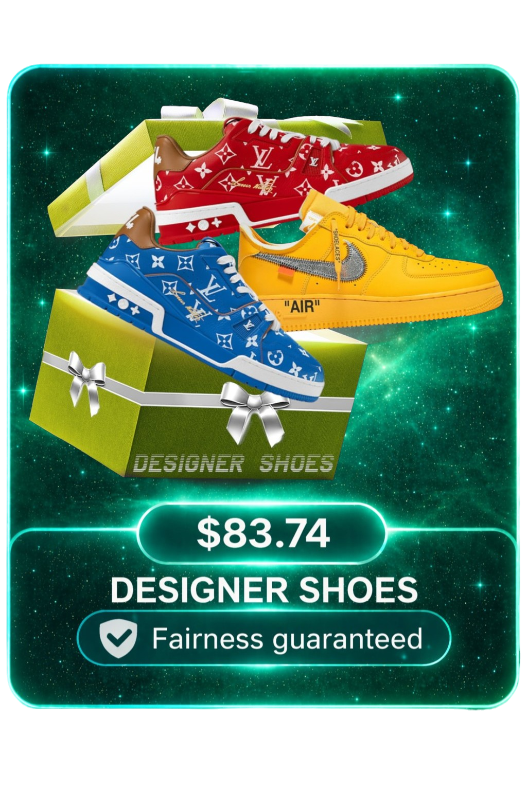 Designer Shoes Mystery Box